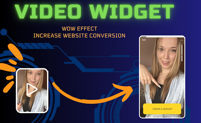 add a video widget to your site to increase conversion