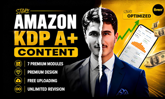 design amazon KDP a plus content amazon a plus content