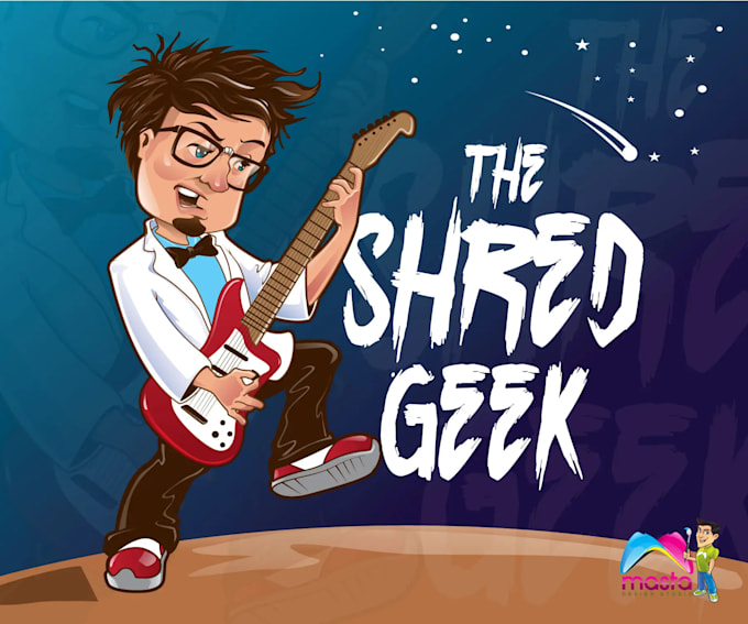 make young adult illustrative logo design