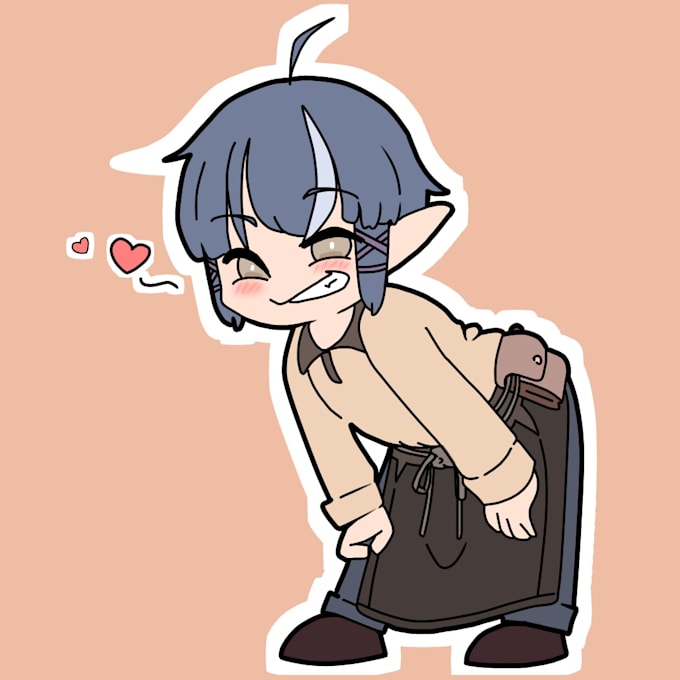a chibi drawing as requested