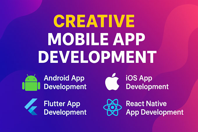 build flutter app, android and ios flutter app, flutter mobile developer