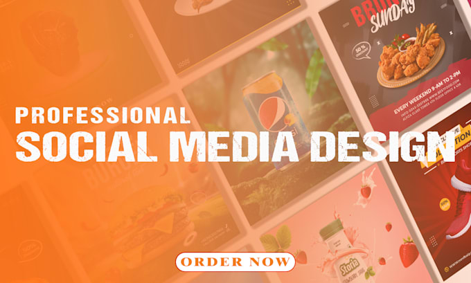 design amazing social media posts graphics for facebook inst