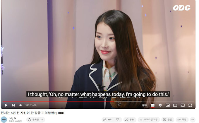 add korean and english subtitle for your video