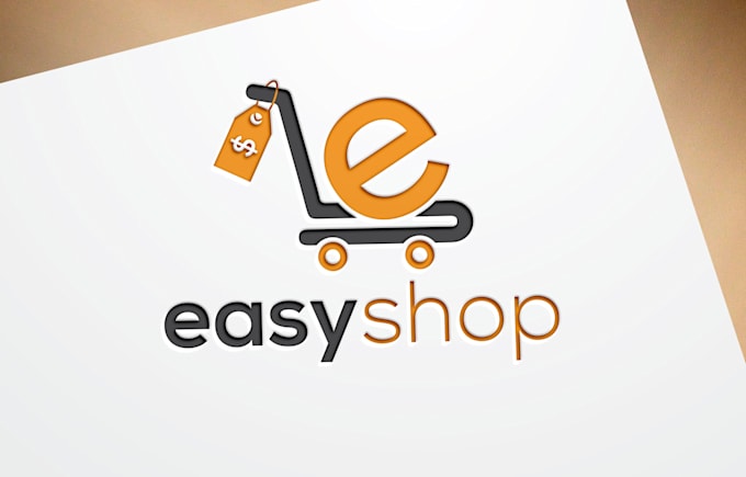 do shopify dropshipping store, amazon, online shop logo
