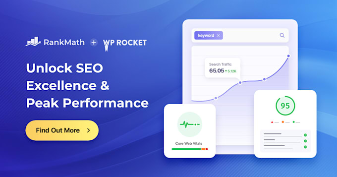 install wp rocket,rankmath and speed up your wordpress website