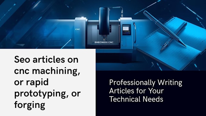 write articles on cnc machining or rapid prototyping or forging