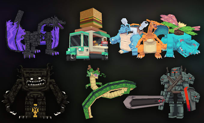 make blockbench entity models for your minecraft project