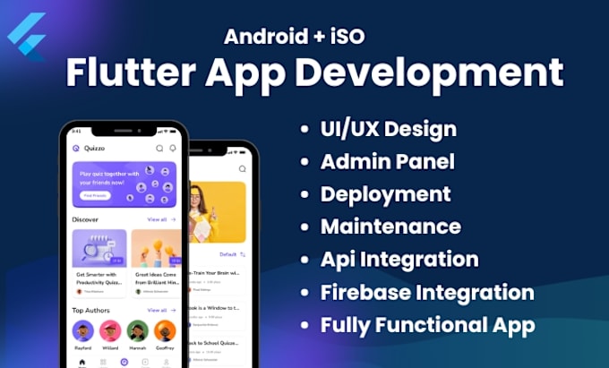 Do ios and android mobile app development using flutter by Naseem_akram ...