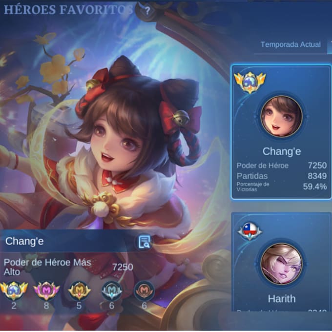 subire tu cuenta de mobile leyends o otros juegos