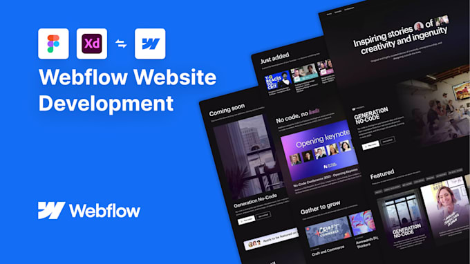 develop responsive webflow websites