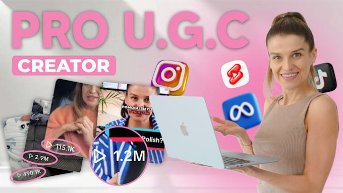 create pro ugc video ads for tiktok instagram and facebook