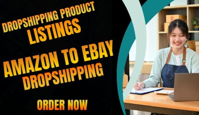 do amazon to ebay dropshipping product listings in UK market