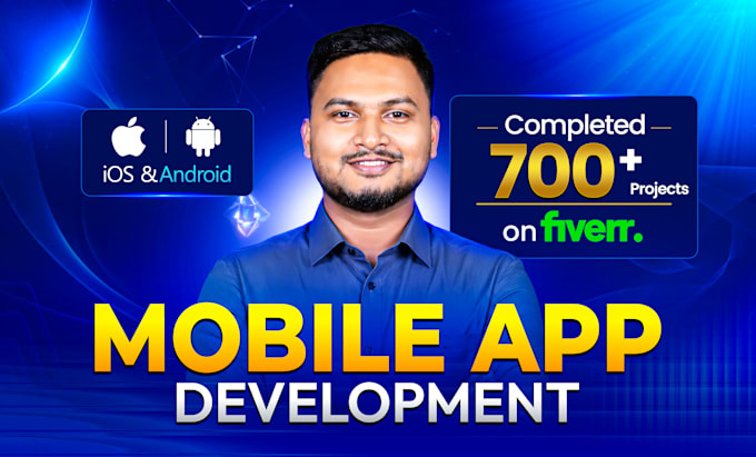 do flutter mobile app development for ios and android as flutter developer