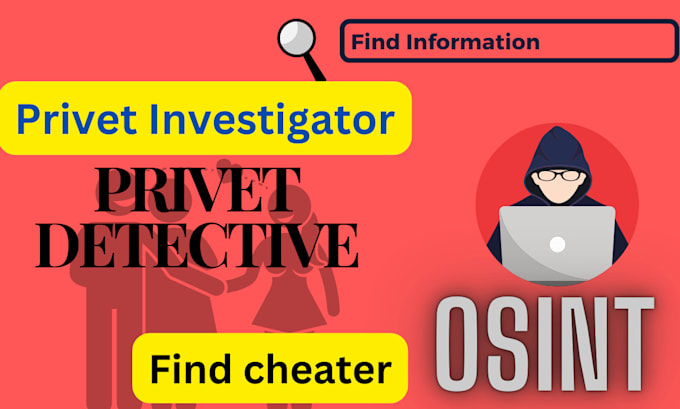 be your information analyst, private detective and personal data collector