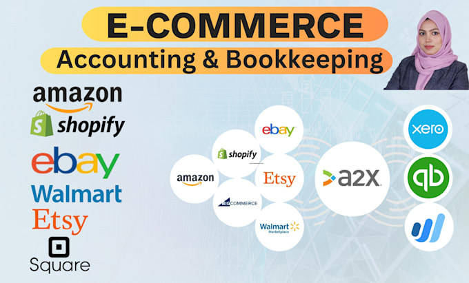 be expert ecommerce bookkeeper on amazon shopify in qbo xero