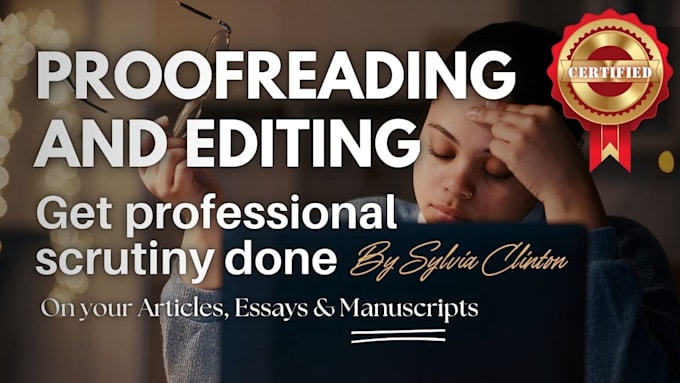 edit and proofread your essay, article, or manuscript