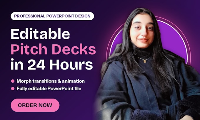 craft professional editable powerpoint deck in 24h