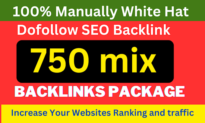 750 mix backlinks complete seo services