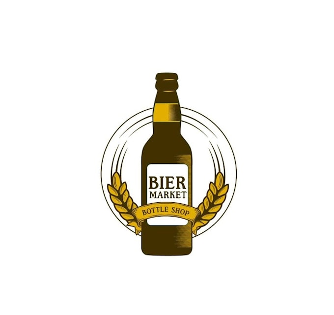 design satisfying bottle shop logo
