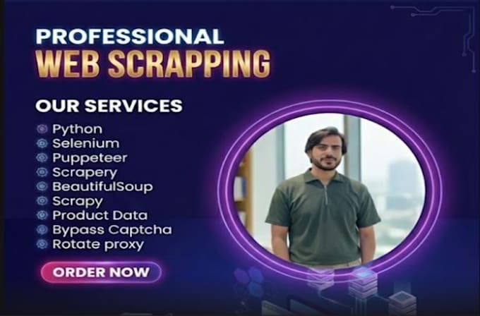 automate web scraping using python scripts