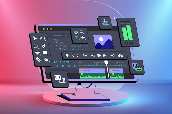 edit videos in premiere pro video editing soft