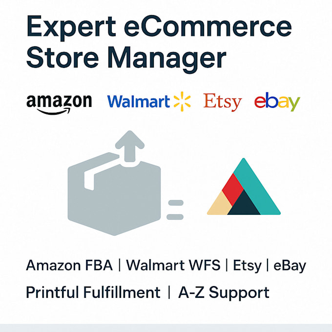 be your amazon, etsy, ebay, walmart consultant PPC manager