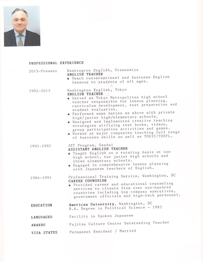 provide results oriented interview counseling