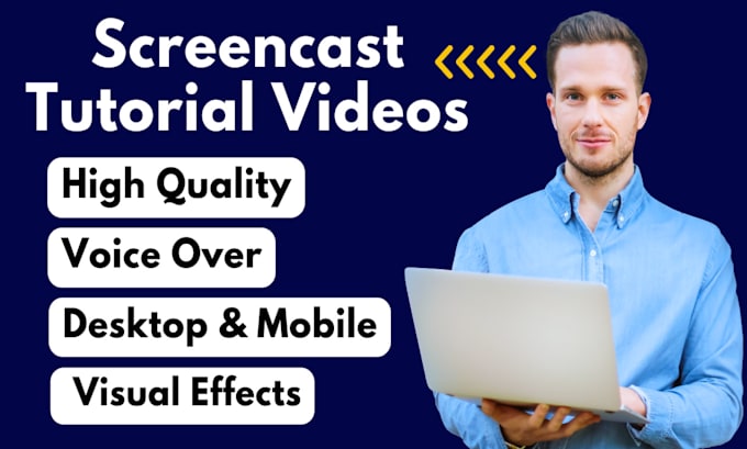 create screencast explainer videos or tutorial videos for your website