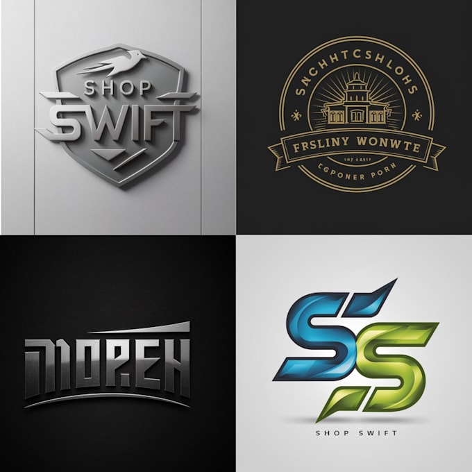 Modern and creative logo design services by Muhammadhuz99 | Fiverr