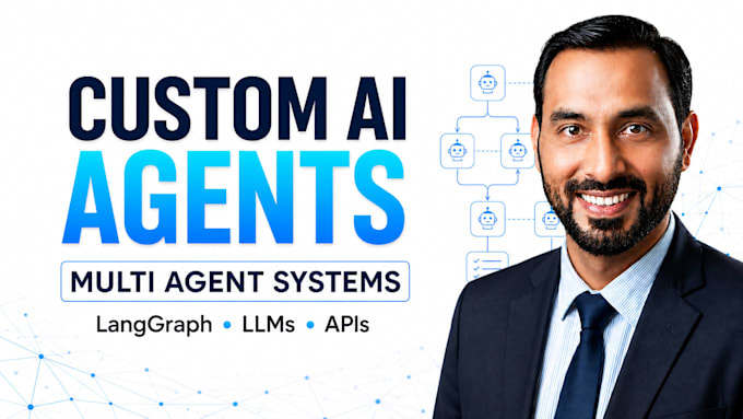 build custom ai agents and multi agent systems with langgraph and llms