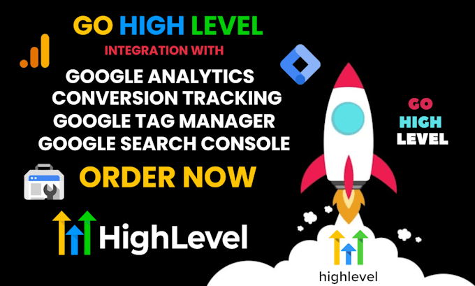 go high level tracking setup GTM ga4 google ads conversion
