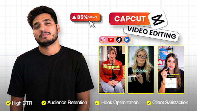 do capcut video editing for youtube and reels