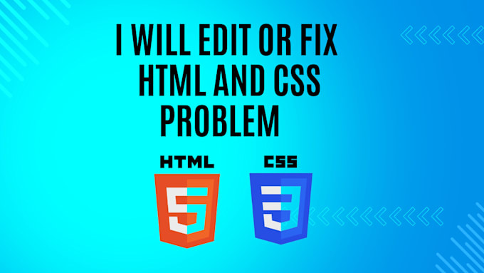 Edit or fix html and css in your website by Natnael__taye | Fiverr