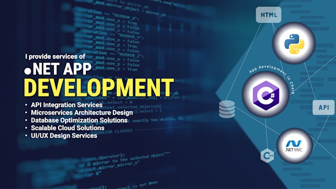 develop and fix web c, python, laravel, dot net websites and apis