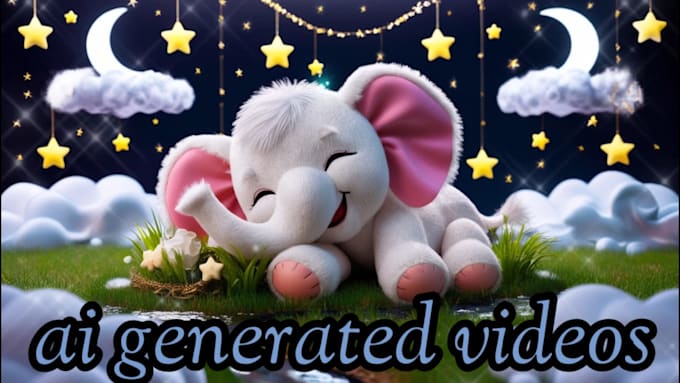 create 50 original lullaby baby sleep videos for your channel