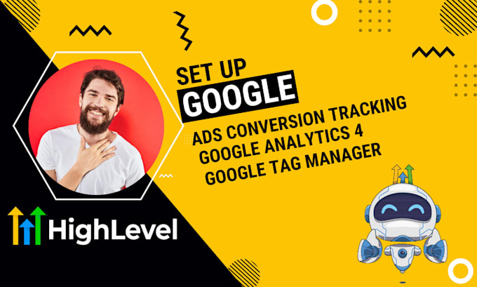 setup google ads convesion tracking on go high level ga4  ghl GTM tracking