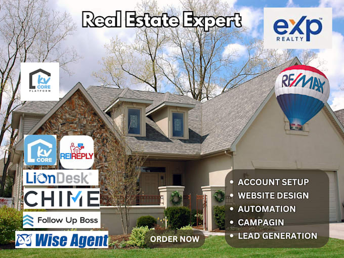 do real estate CRM lofty CRM boldtrail kvcore follow up boss kvcore idx website
