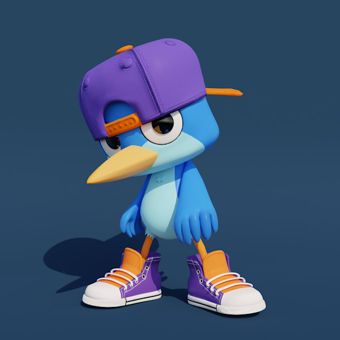 do 3d cartoon modeling for you