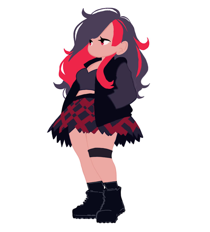 Draw cute chibi style characters by Laceyluburke | Fiverr