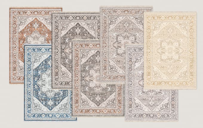 design traditional print or machine carpet and rug