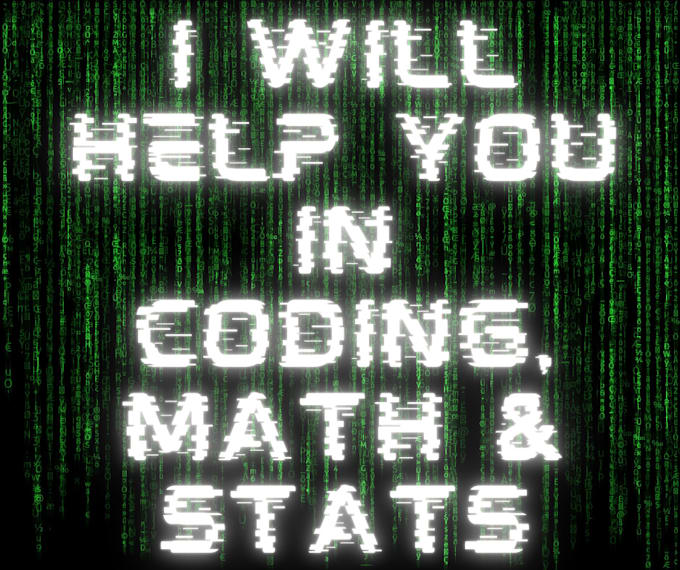 help you in coding, math and stats