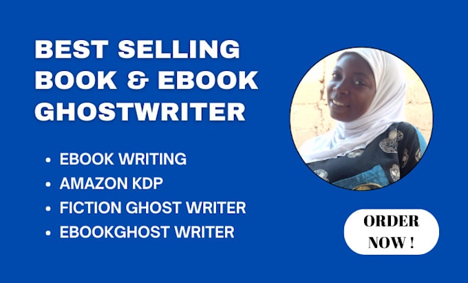 be your professional ebook ghostwriter fiction ghost writer