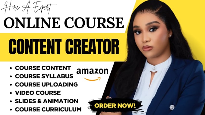 develop online course content, outline, education training course, ppt slide