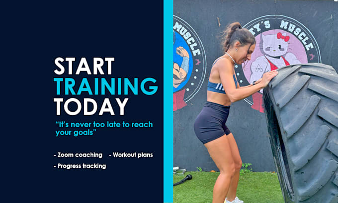 be your online personal trainer in live sessions