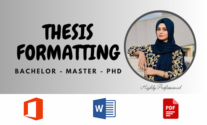 proofread and format your thesis, dissertation