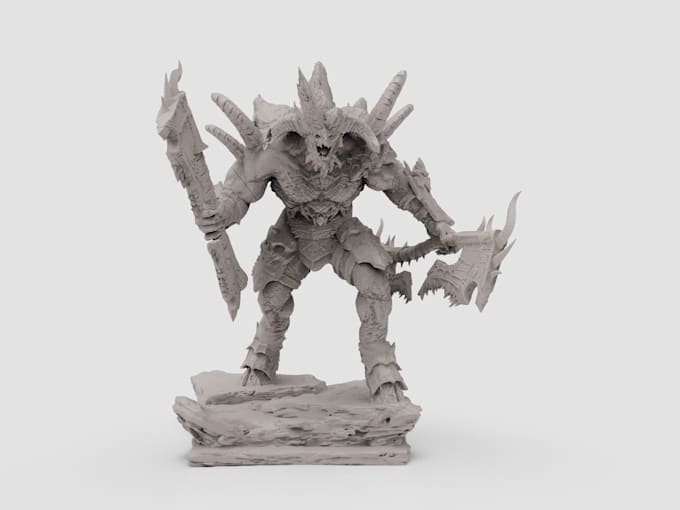 do your 3d model or character or any model that you need