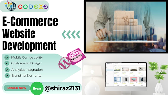 create a custom woocommerce ecommerce website