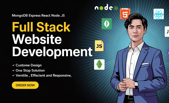 do full stack mern website development