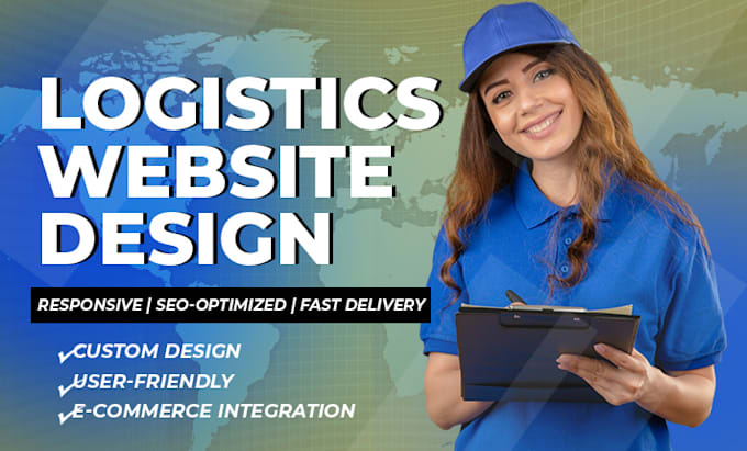 create logistics website with tracking system