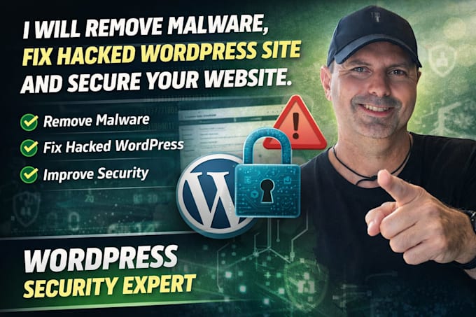 remove malware, fix hacked wordpress site and secure your website